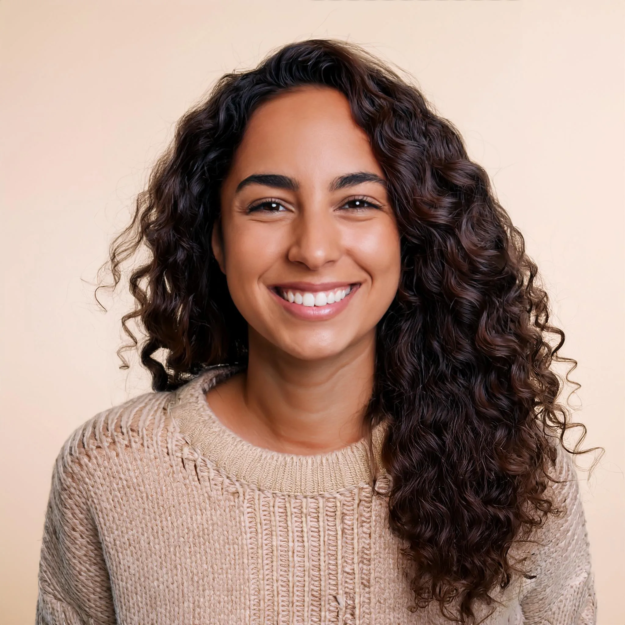 Person using AI translation services